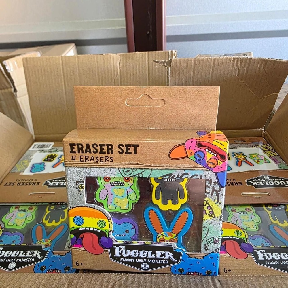 Fuggler eraser set